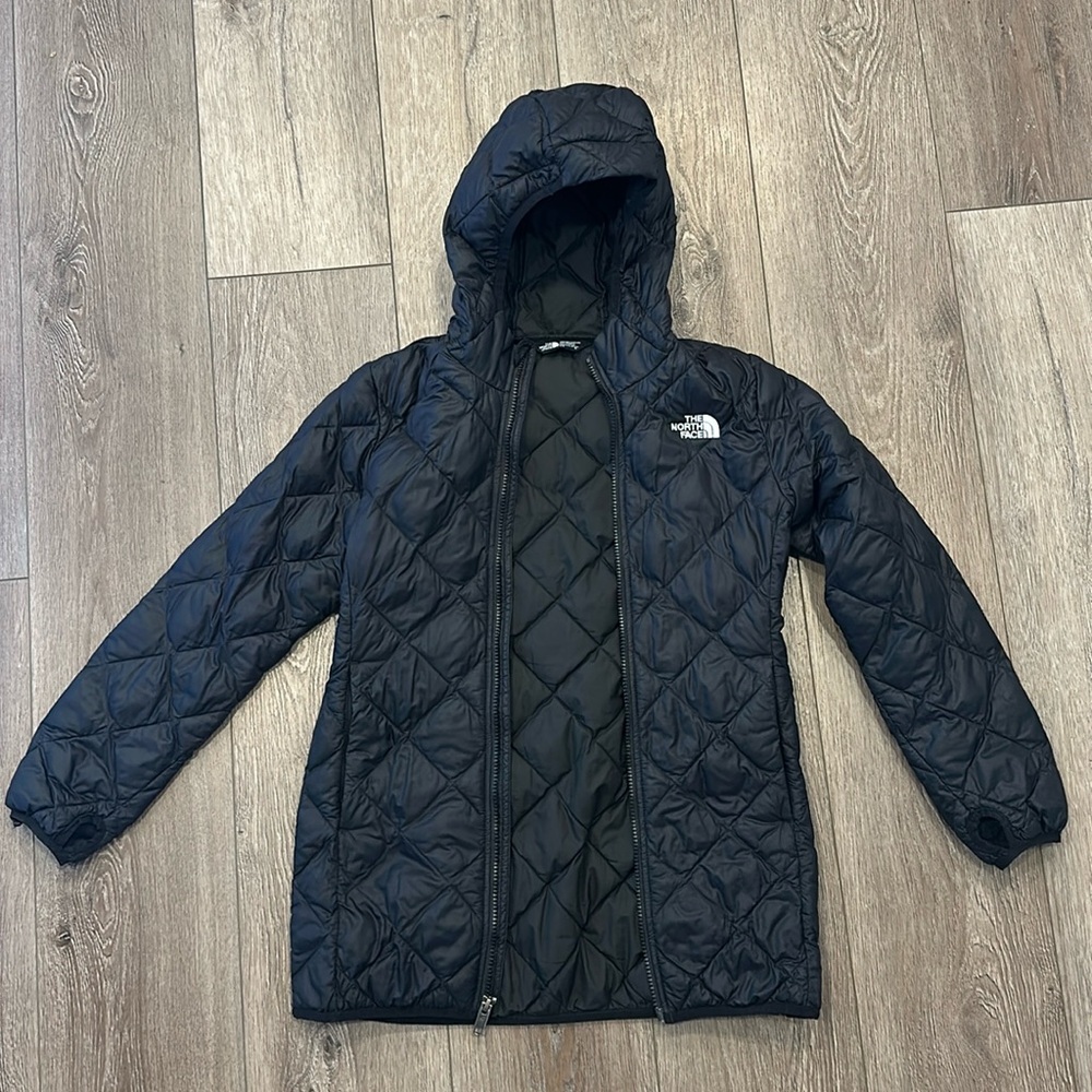 North Face Girls Thermoball Eco Parka (size medium/10)